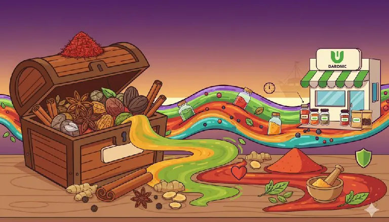 رازهای شگفت‌انگیز ادویه‌ها؛ از آشپزخانه تا دارونیک